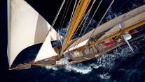 Sailing yacht Oriander -  From Above